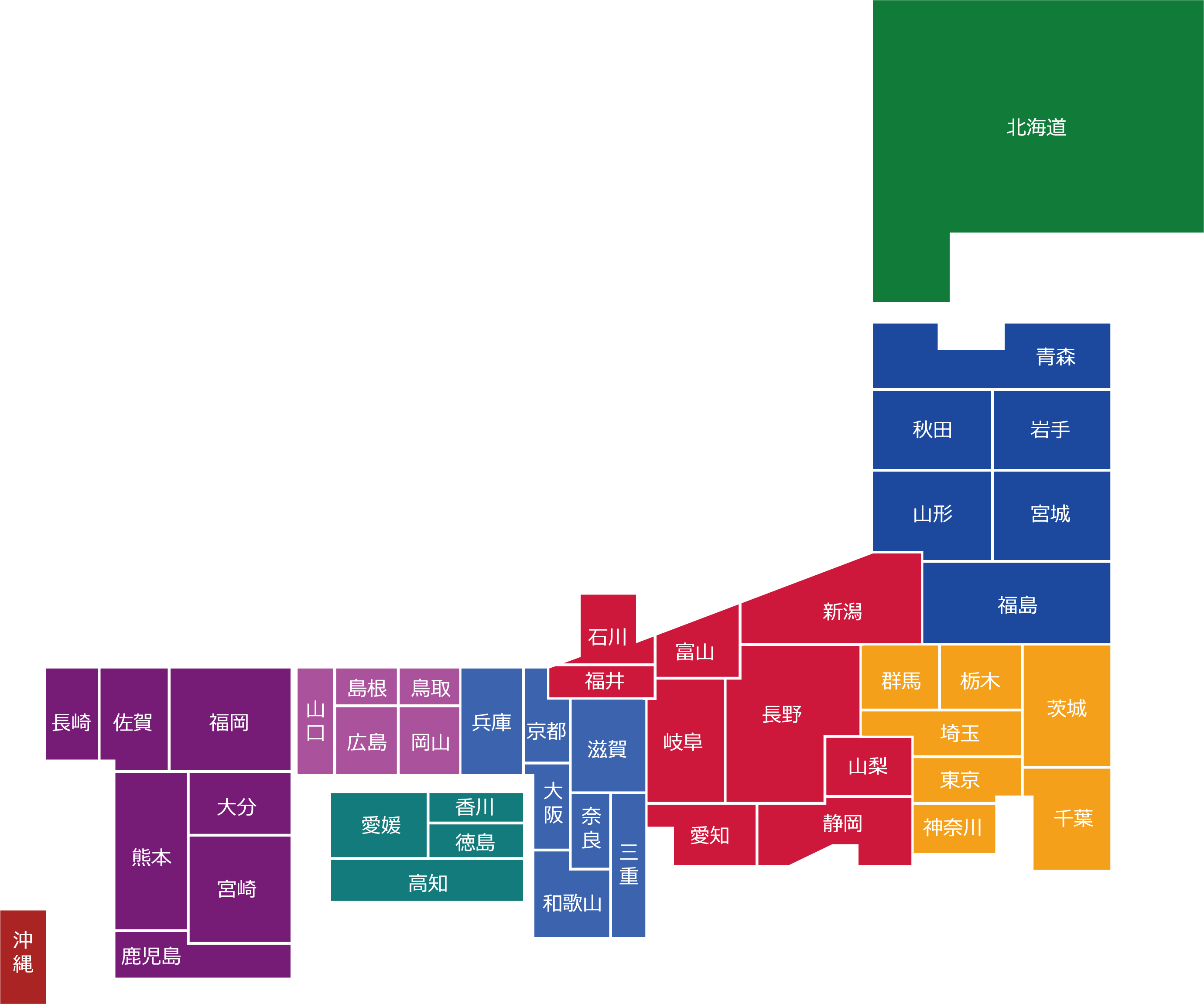 配送エリア地図